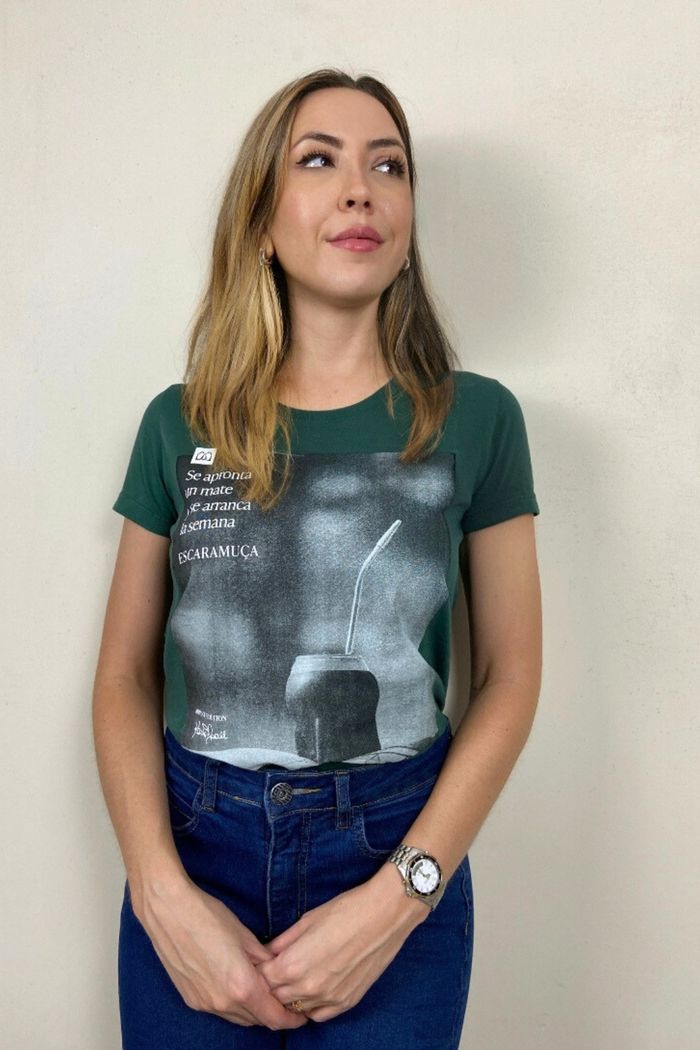 CAMISETA FEMININA ERVA MATE -1F151