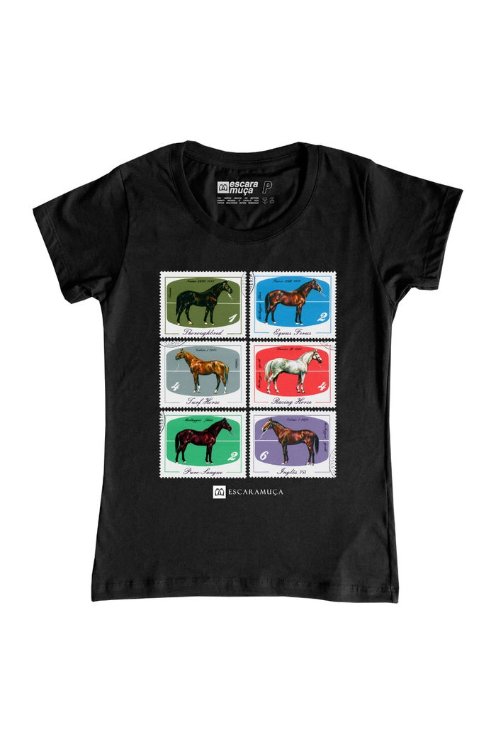 CAMISETA FEM SELOS ESTAMPA DIGITAL -SF032