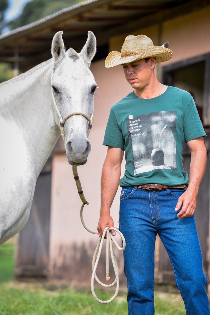 CAMISETA MASCULINA MATE - 1M86