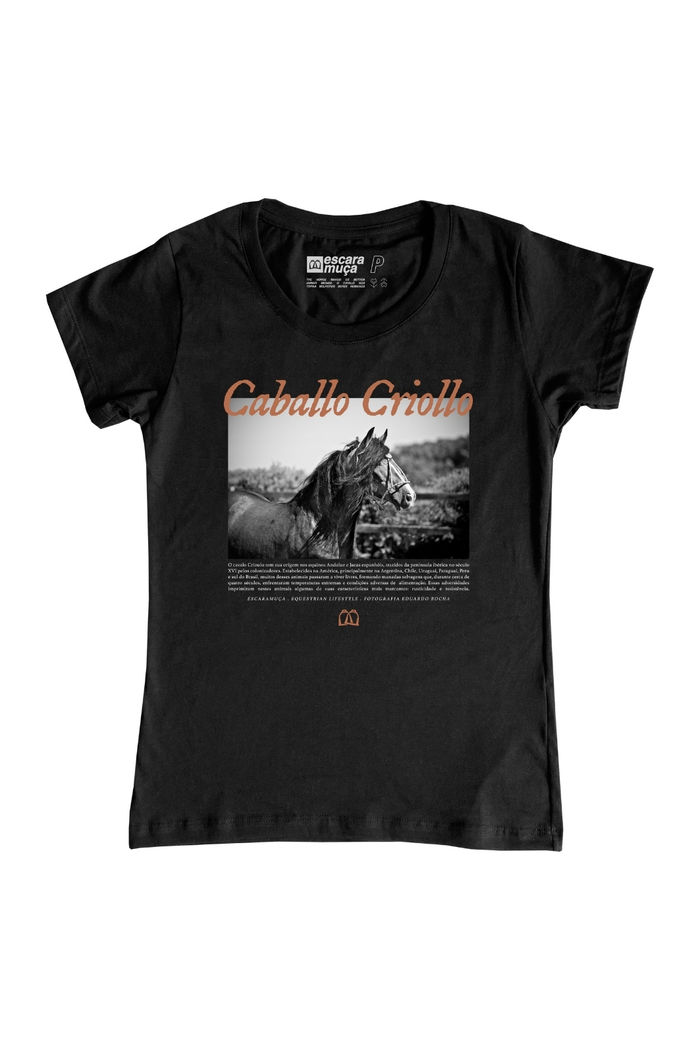 CAMISETA FEM CRIOULO ESTAMPA DIGITAL - SF008