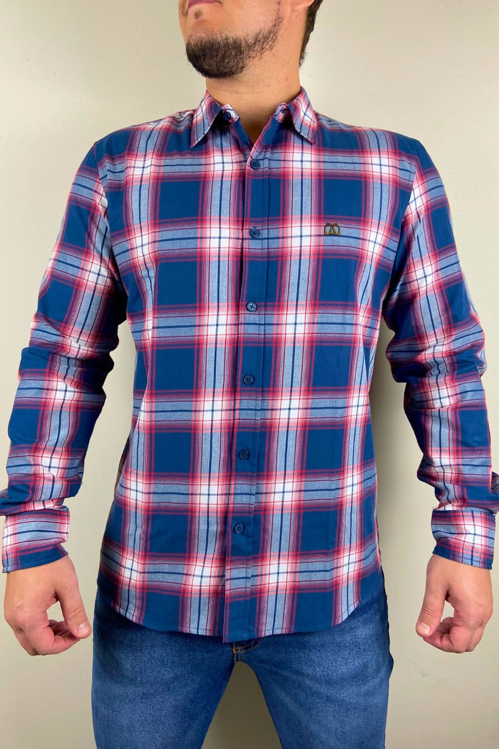 CAMISA MASCULINA XADREZ (1M54)