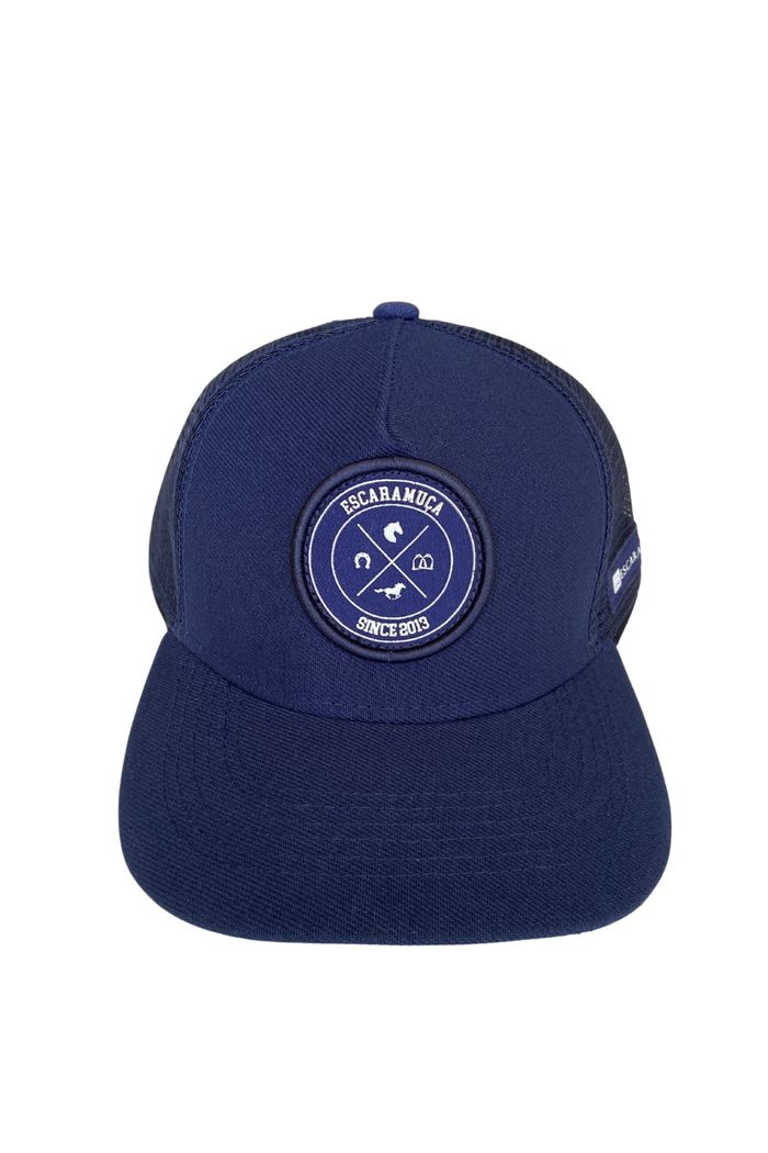 Boné brasão Marinho 1B11