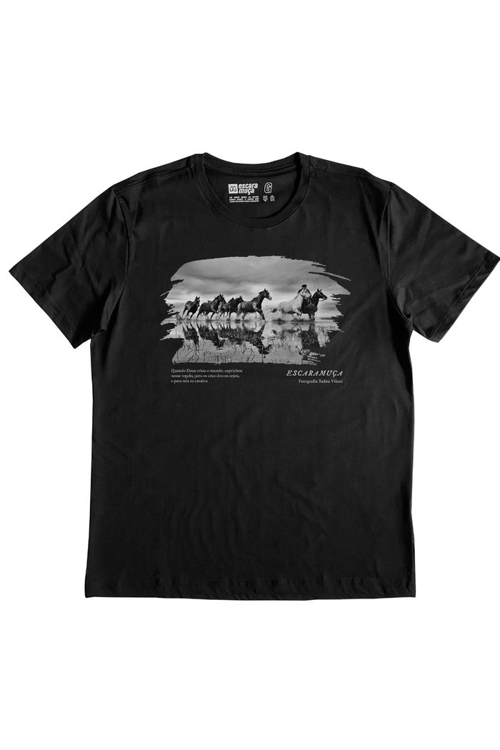 CAMISETA MASC GALOPE ESTAMPA DIGITAL - SM009