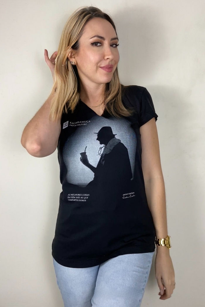 CAMISETA FEMININA CHIMARRÃO- 1F166