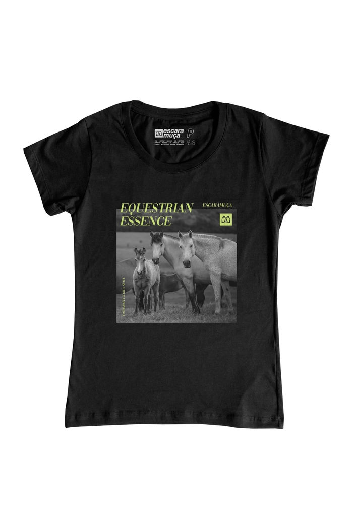 CAMISETA EQUESTRIAN ESSENCE ESTAMPA DIGITAL - SF001