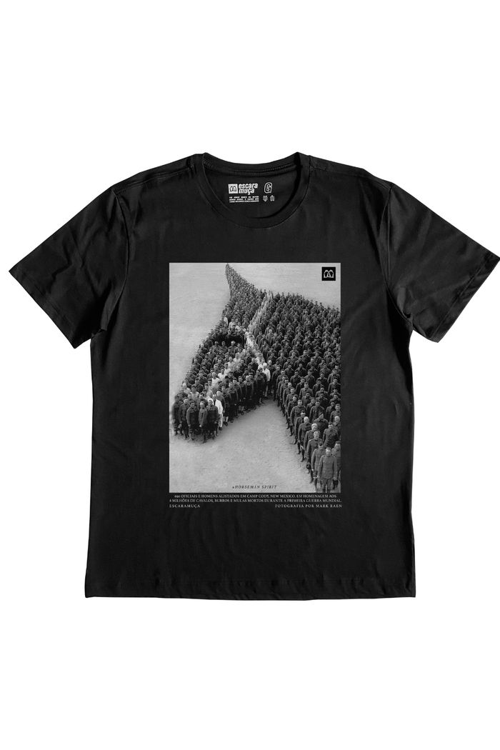 CAMISETA MASC GUERREIROS ESTAMPA DIGITAL - SM023