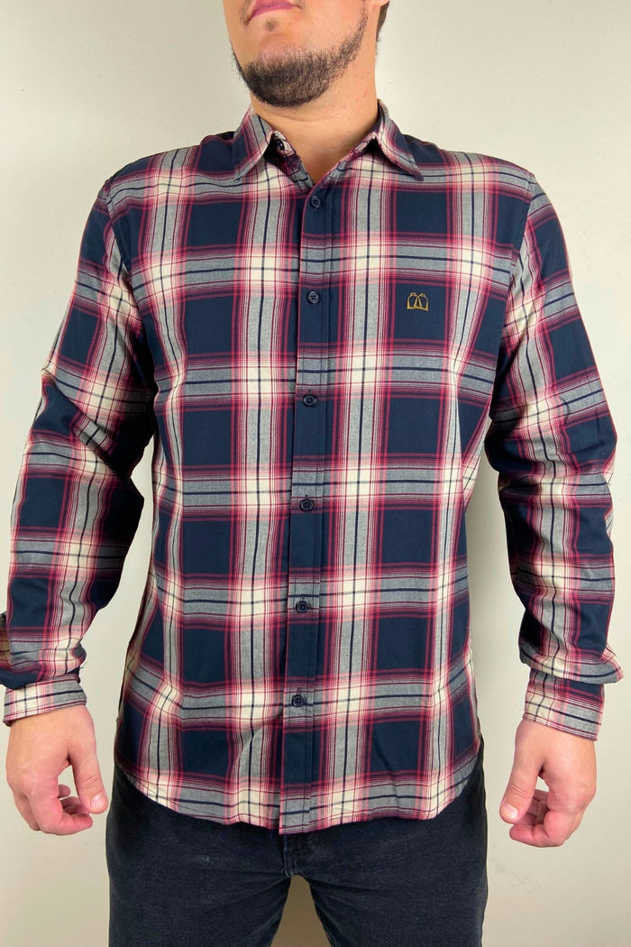 CAMISA MASCULINA XADREZ (1M54)