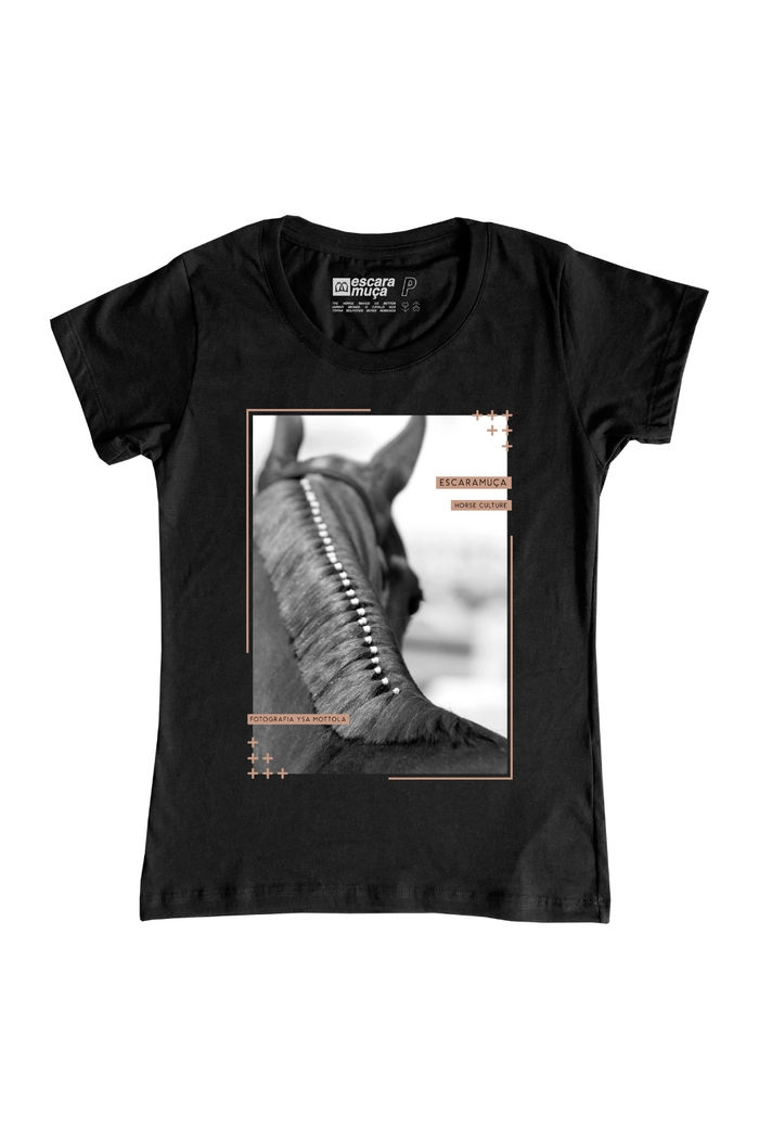 CAMISETA FEM PENTEADO ESTAMPA DIGITAL - SF044