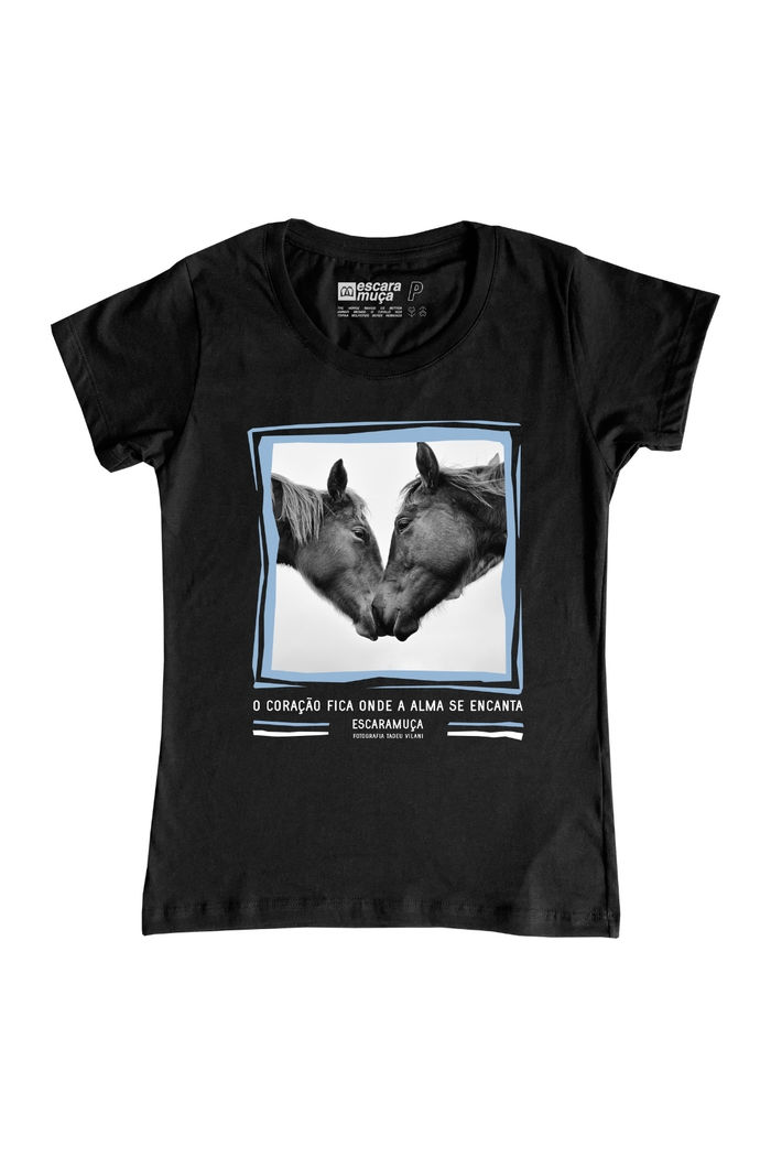 CAMISETA FEM ENCANTO ESTAMPA DIGITAL - SF048