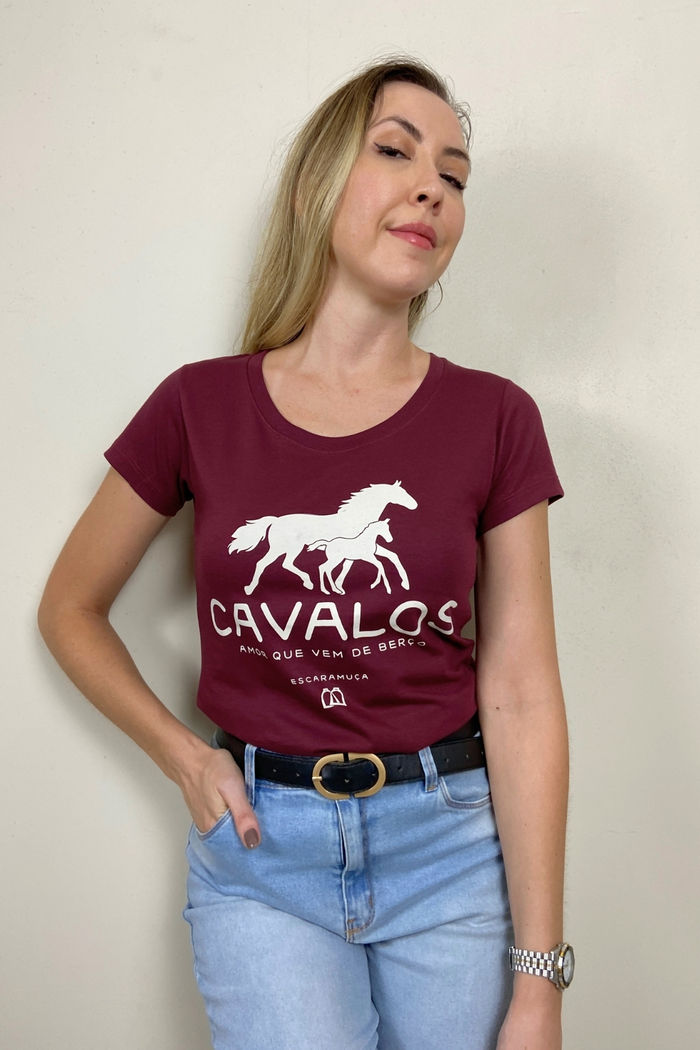 CAMISETA FEMININA AMOR - 1F142