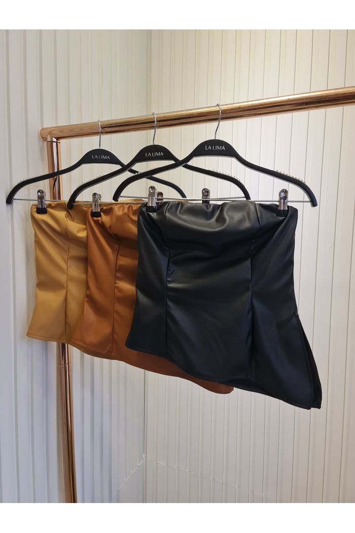 Tomara que Caia Assimétrico Couro Eco