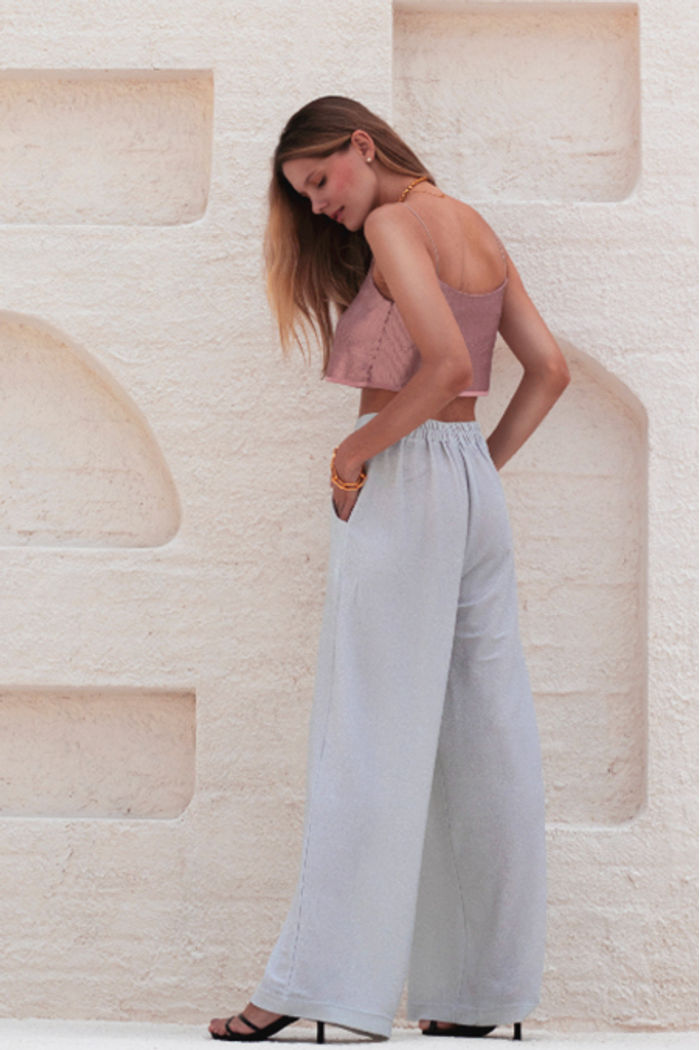 Alicnha Paetê Cropped Rose