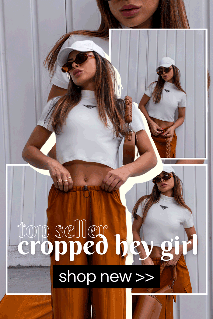 Cropped Gola Prada Viscolycra Off White