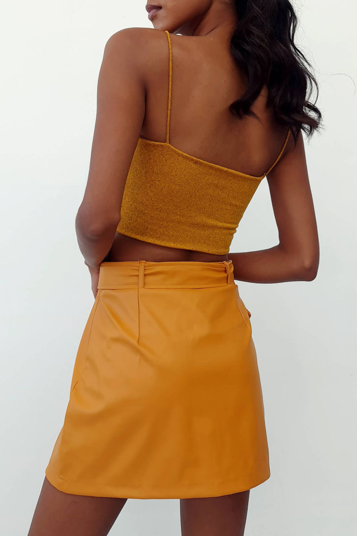 Top Candy Tricot Mostarda