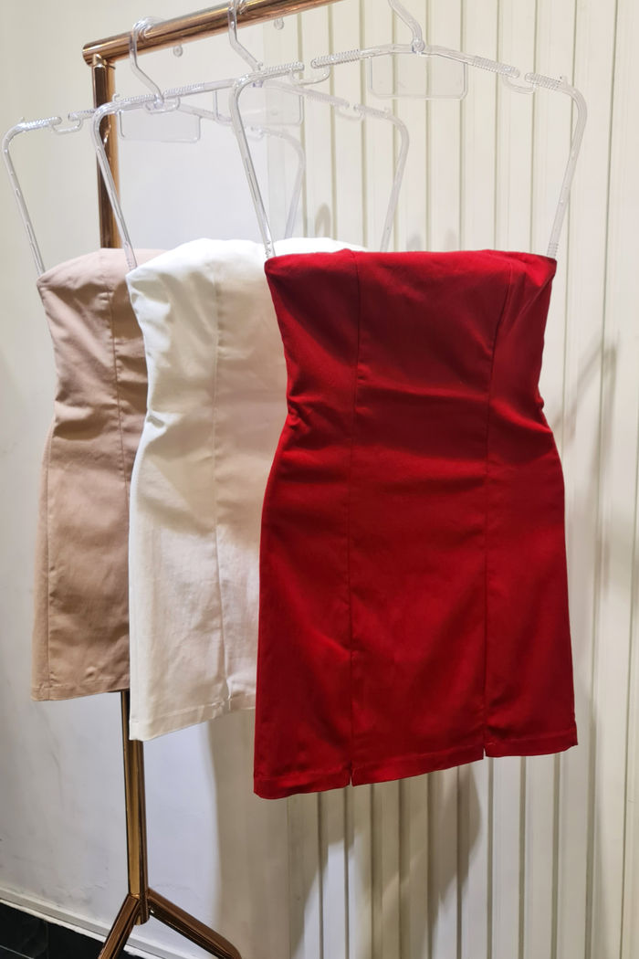 Vestido Tubinho Bengaline 3 Cores