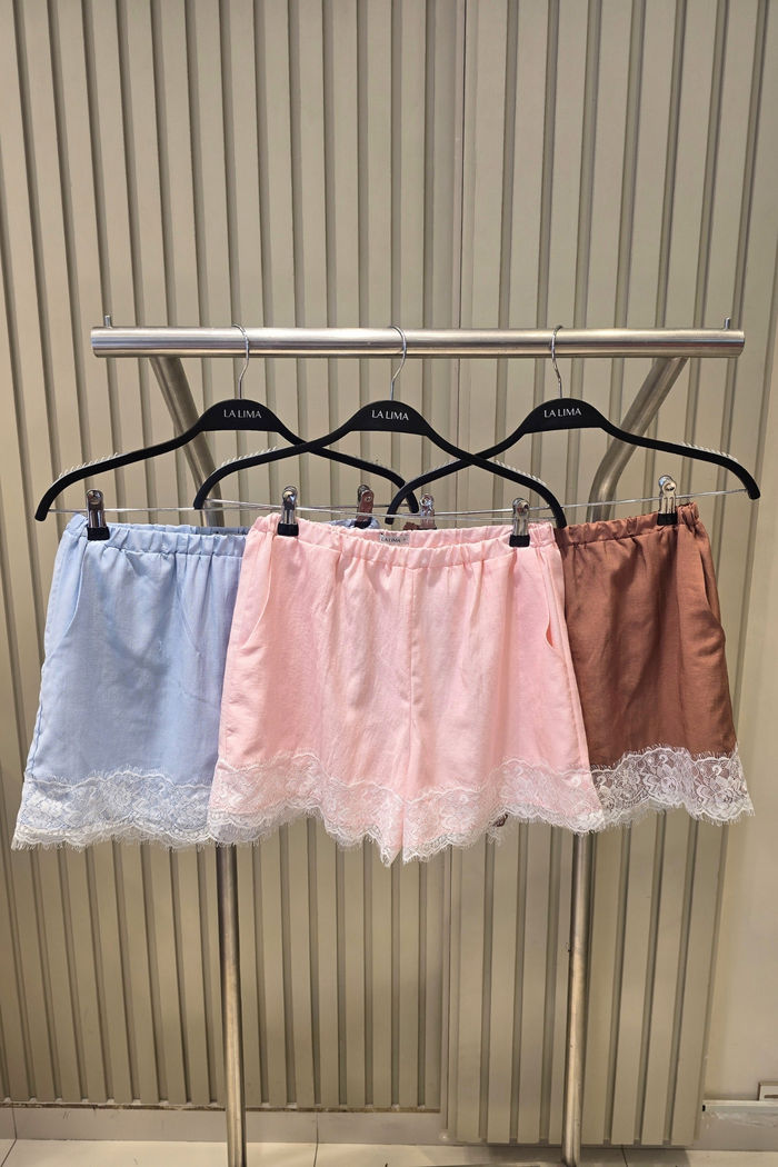 Short Doce Renda 3 Cores