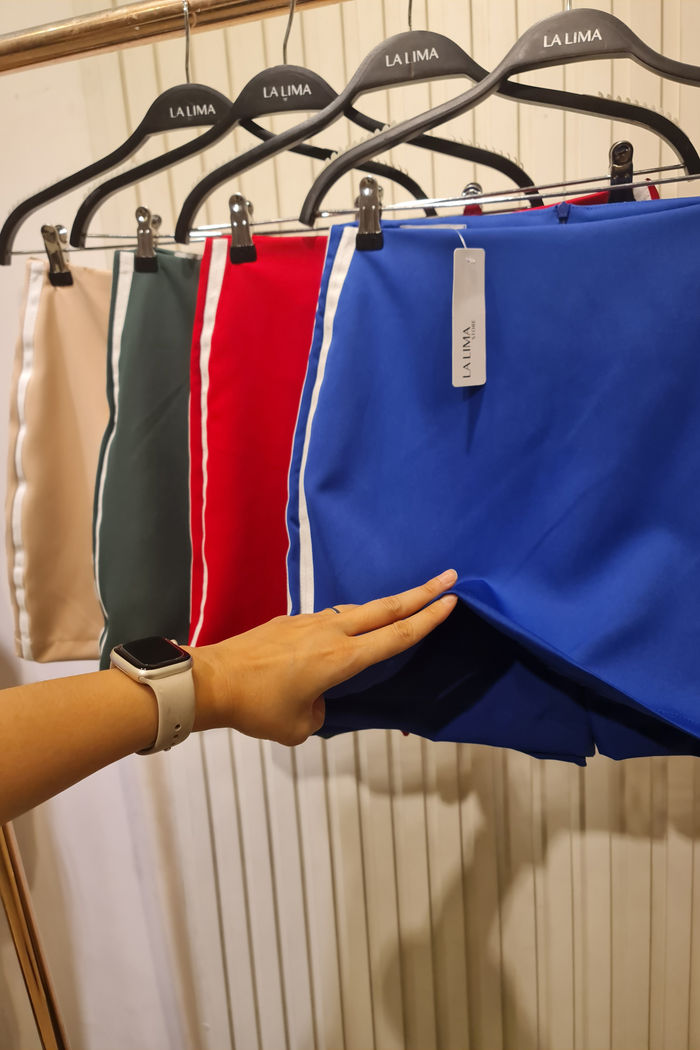 Track Short Saia Alfaiataria 4 Cores