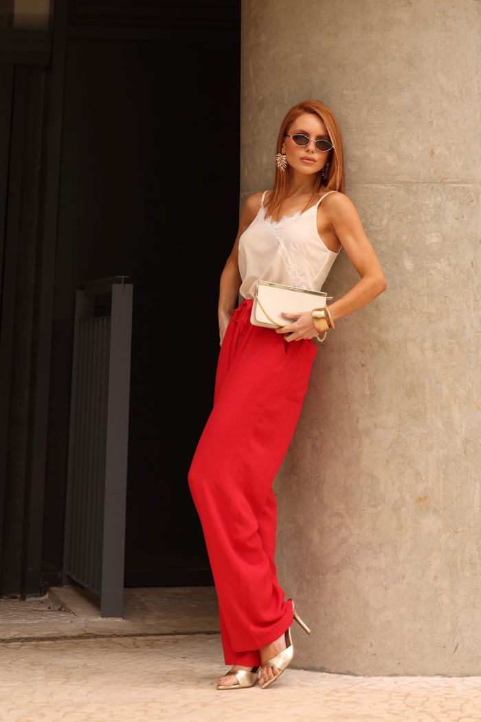 Calça Pantalona Karen 3 Cores