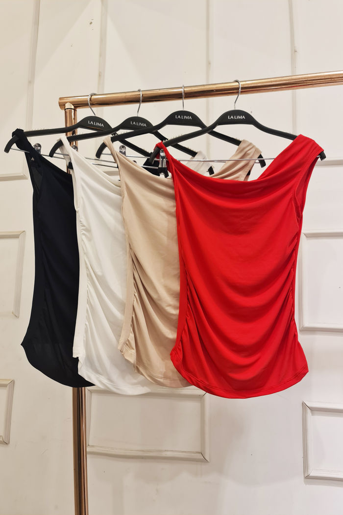 Blusa Torcinha Malha Poliamida 4 Cores