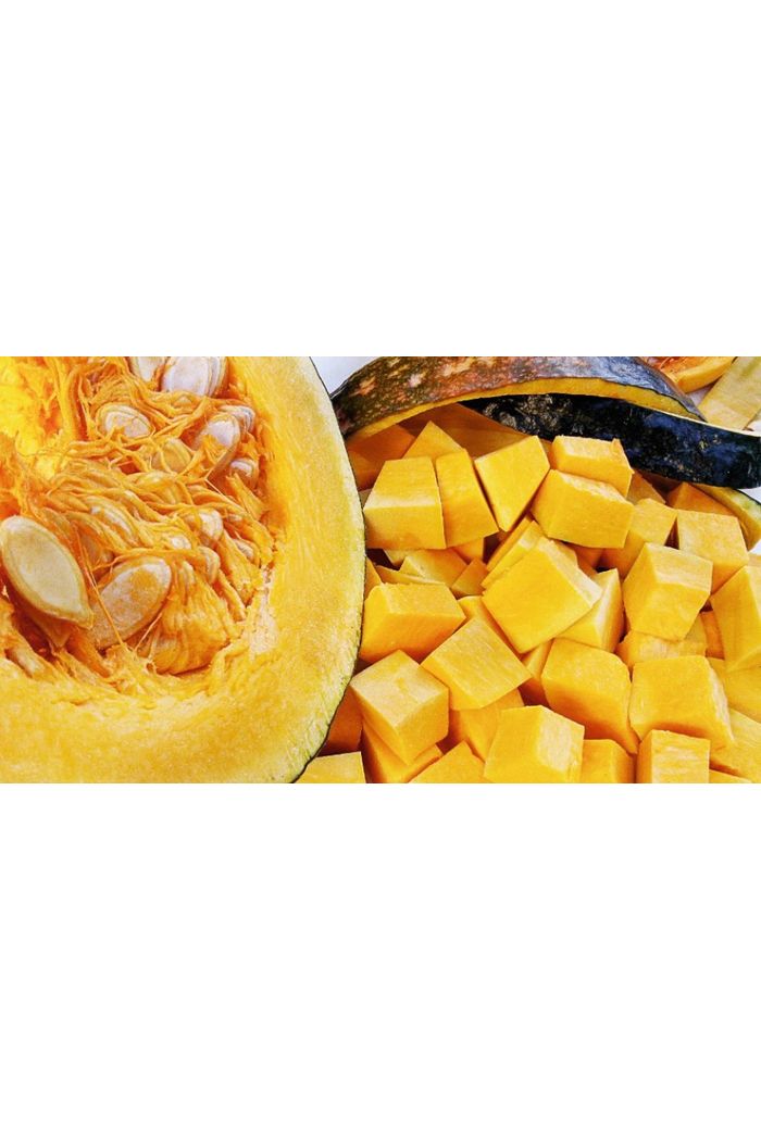 Kit Abóbora Cabotia orgânica picada 400 g
