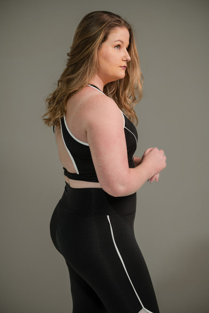 Top Com filete Colorido