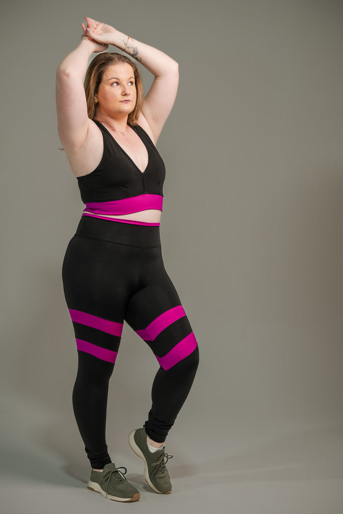 Calça Legging Listrada Prisma