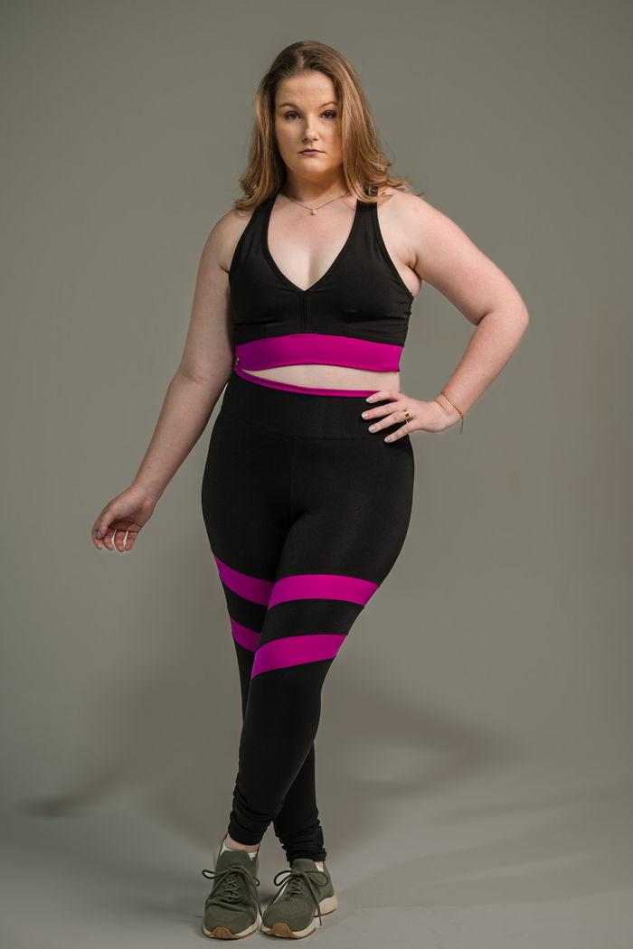 Calça Legging Listrada Prisma