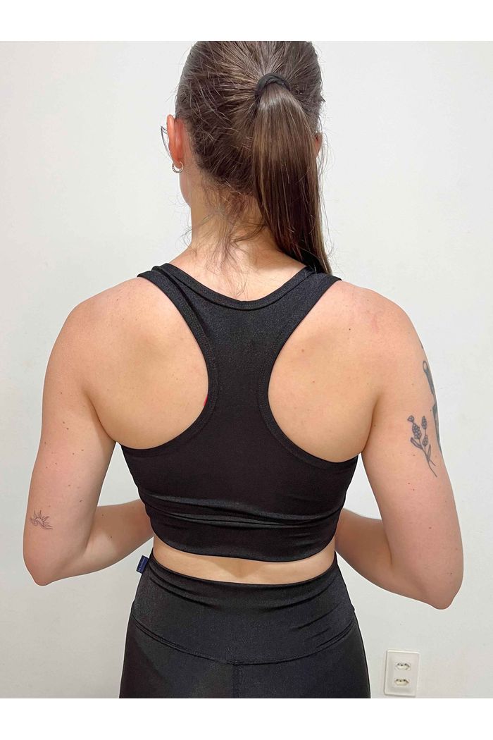 Top Com Tule Frontal