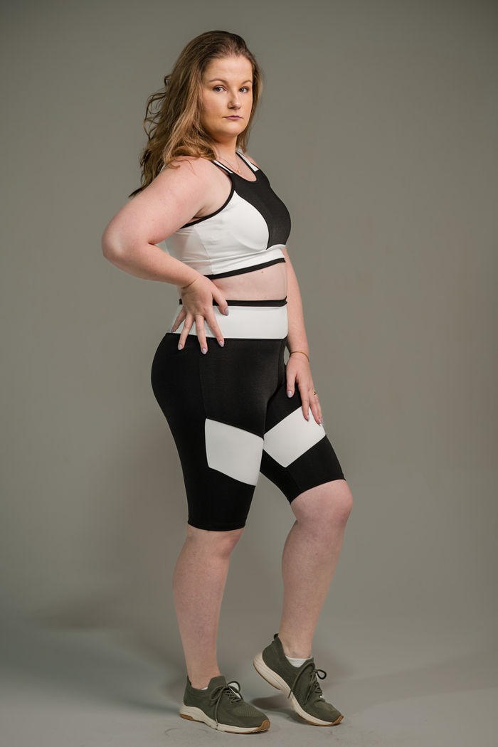 Bermuda Meia Coxa Colorida