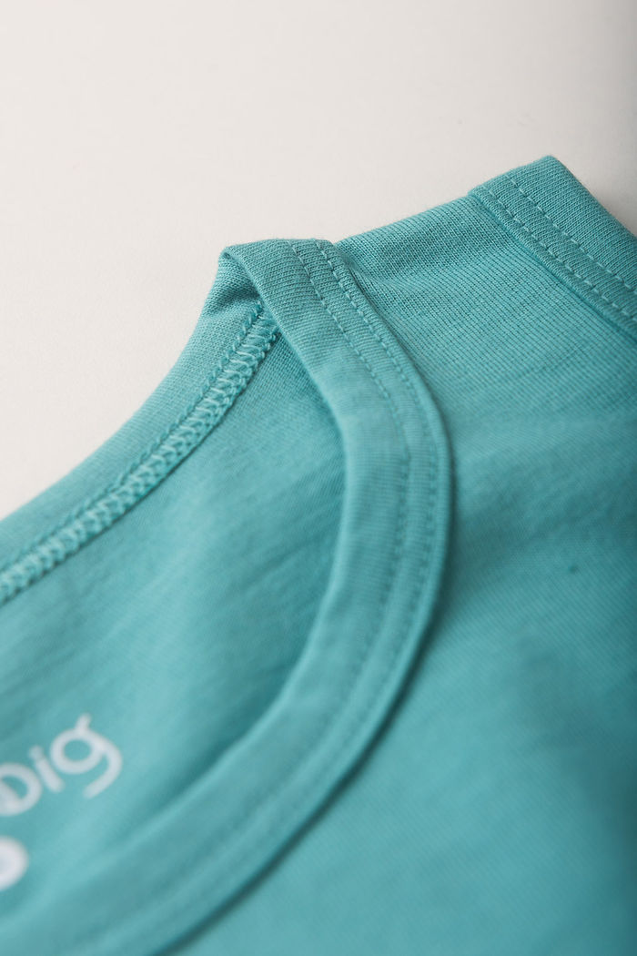 Regata Menino 100% Algodão - Verde Acqua