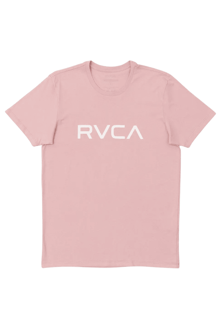 Camiseta Big RVCA Rosa Claro
