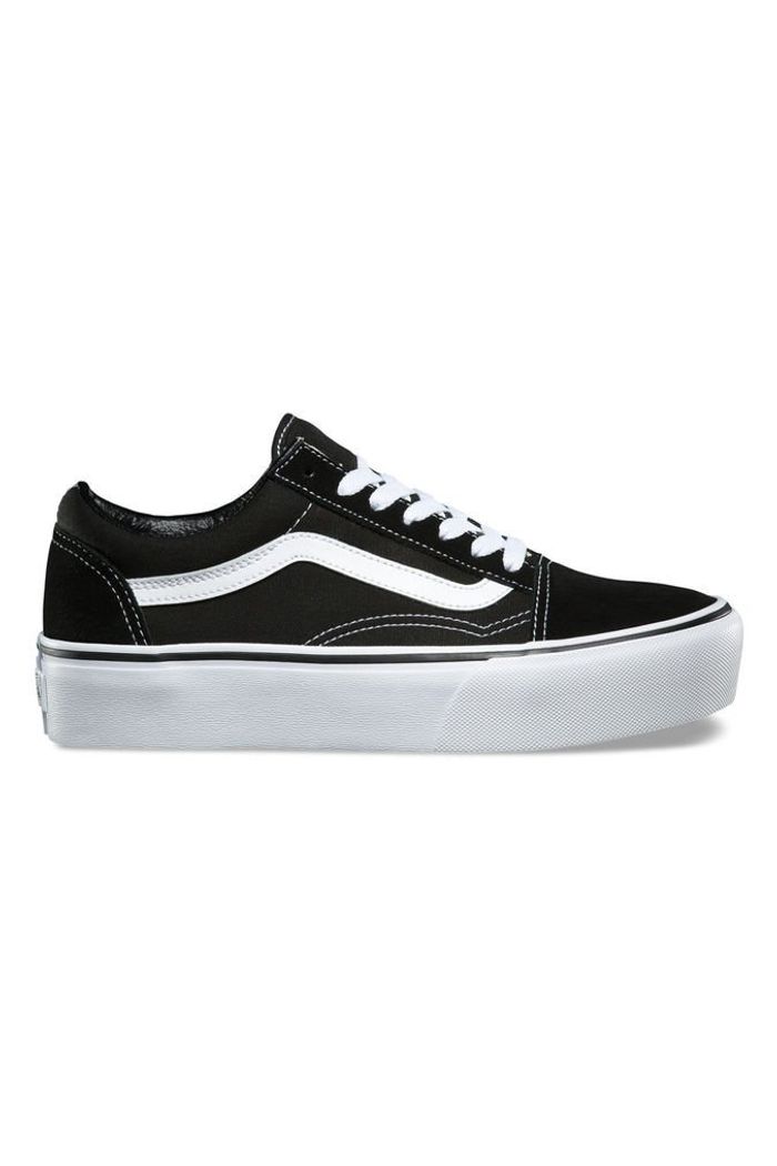 Tênis Vans Old Skool Plataforma Black/White