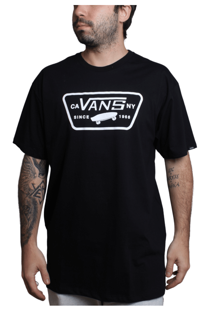 Camiseta Vans Full Patch Preto