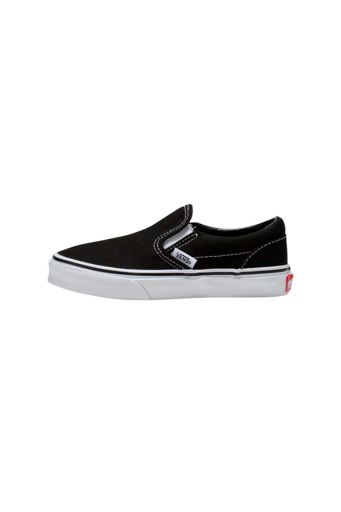 Tênis Vans Slip-On Black True White Infantil