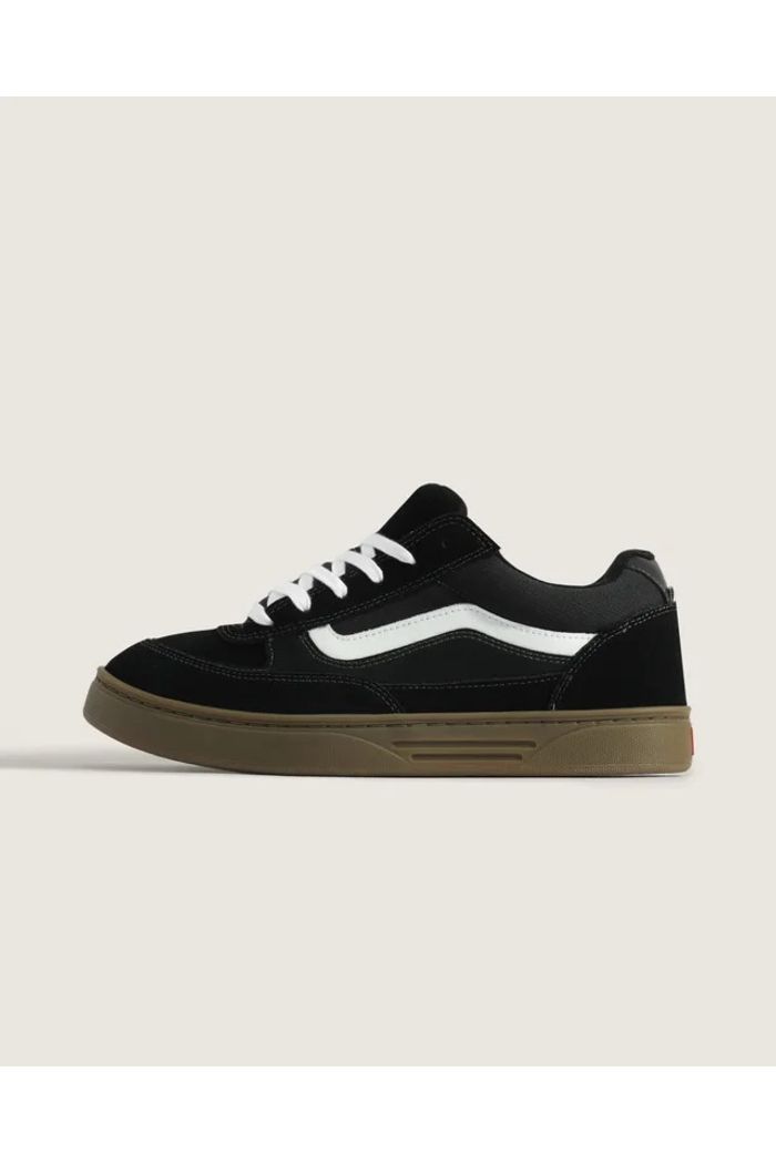 tênis estazzo skate gum black white