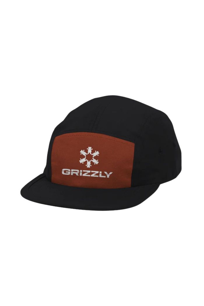 Boné Grizzly Outdoor Division Drift Packable 5 Panel Campel