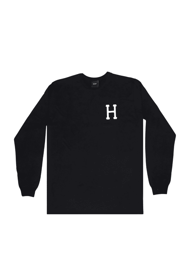 Camiseta HUF Silk Manga Longa Essentials Classic H