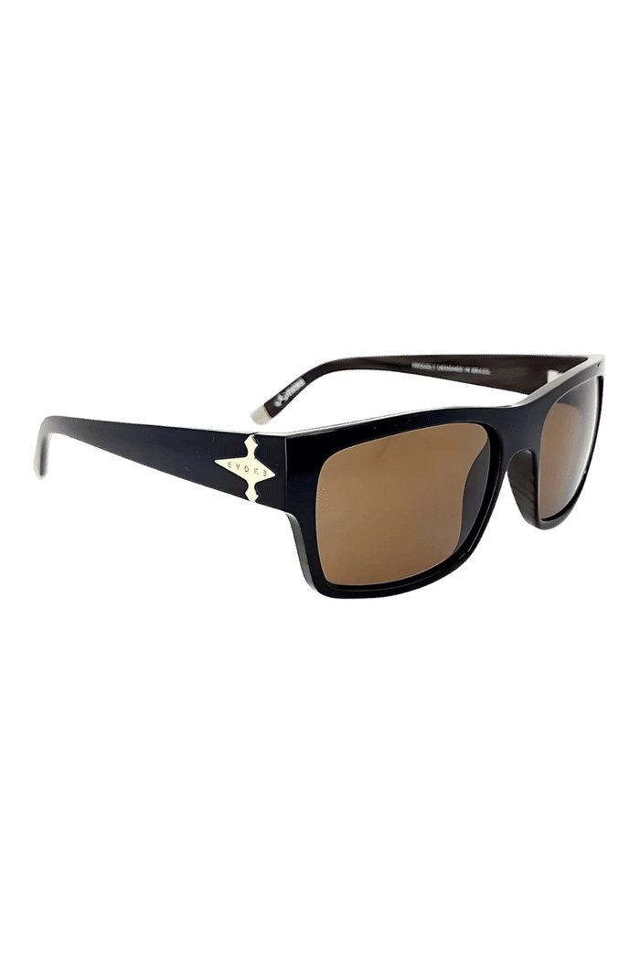 Óculos De Sol Evoke New Capo I Black Wood Brown Total