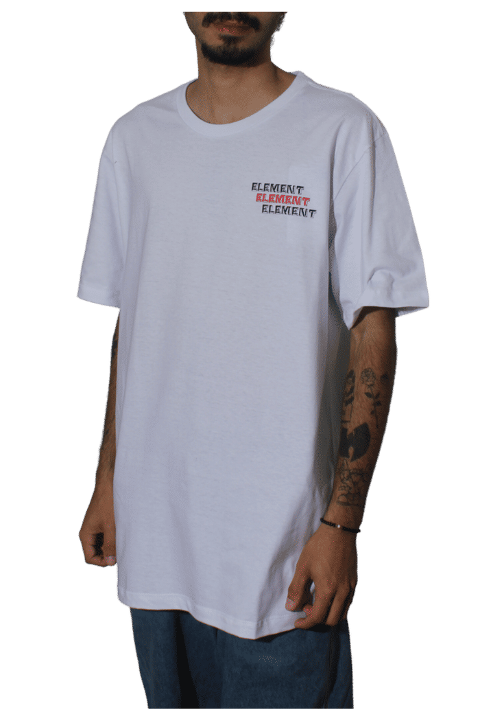 Camiseta Element Curbs Branco