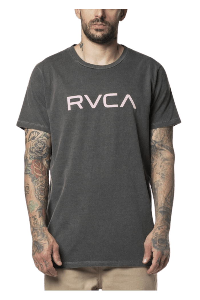 Camiseta Rvca Big Rvca Stone