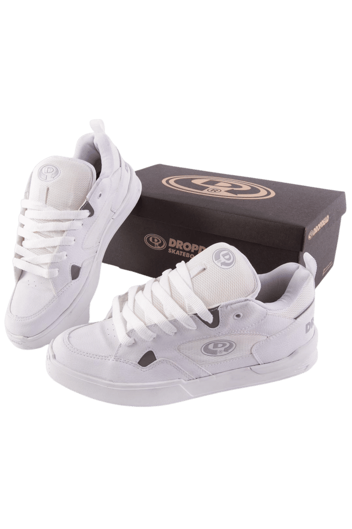Tênis Drop Dead Ninety Branco/Cinza Claro