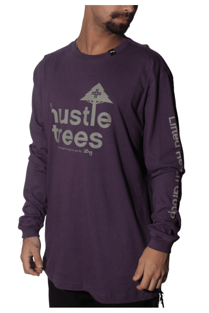 Camiseta Lrg Hustle Trees Manga Longa