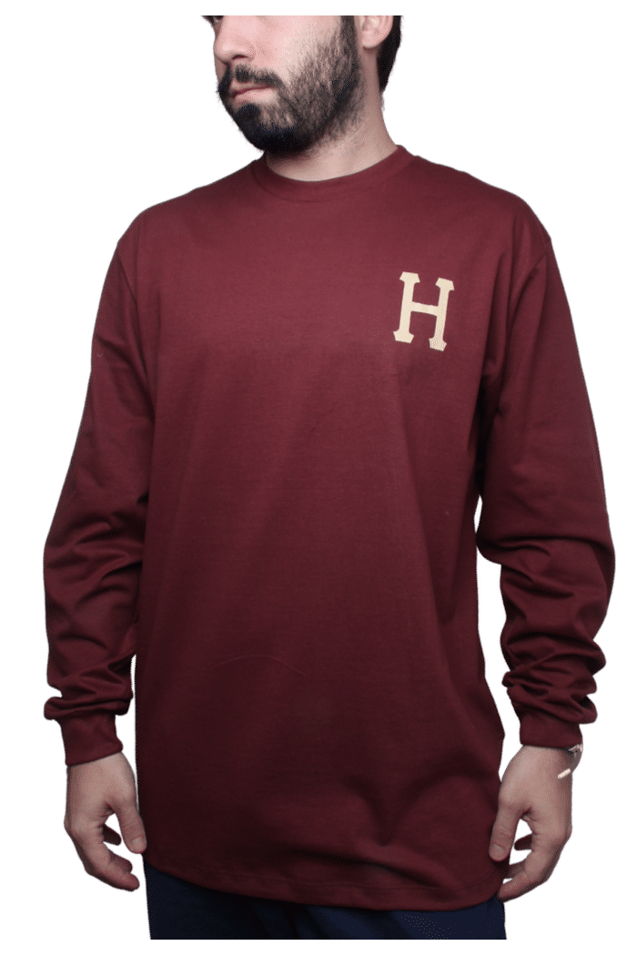 Camiseta Huf Silk M/L MonoGram Classic H