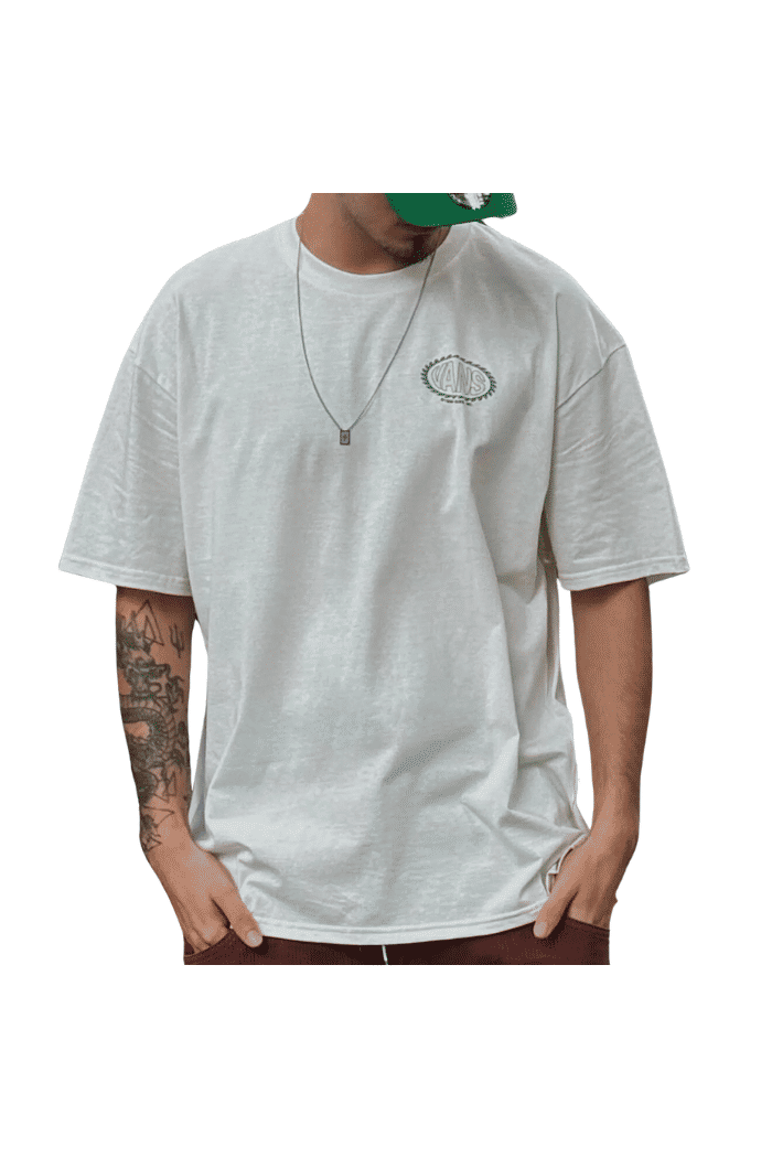 Camiseta Vans Road Stop Marshmallow