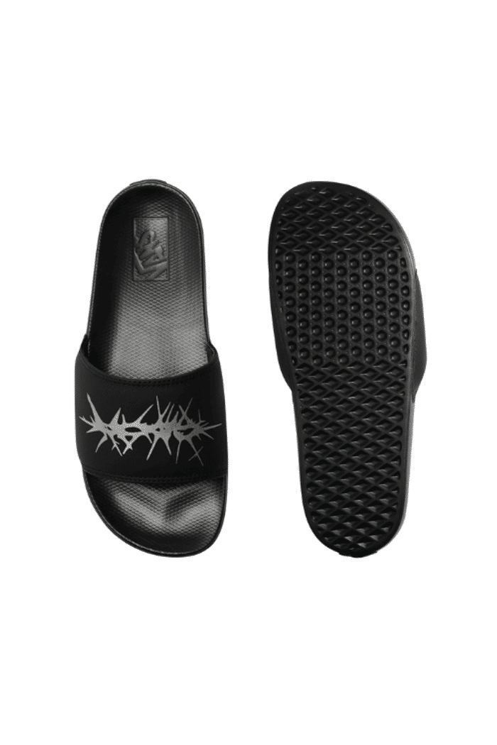 Chinelo Vans Mn La Costa Reflective  Matte Black/Silver Mirror