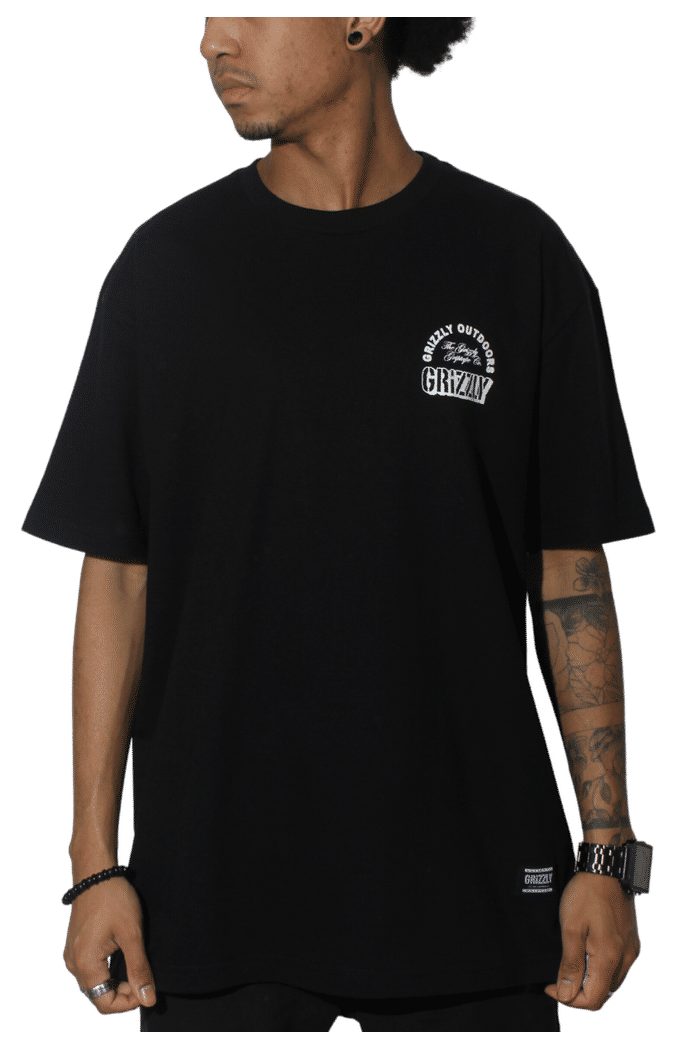 Camiseta Grizzly Legacy Tee Preto