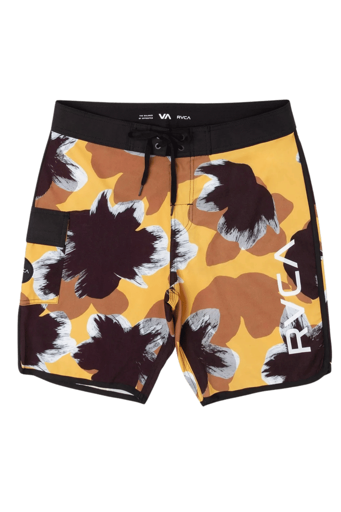 Boardshort RVCA Eastern Trunk Amarelo