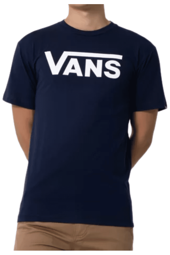 Camiseta Vans Classic Flying V Azul Marinho