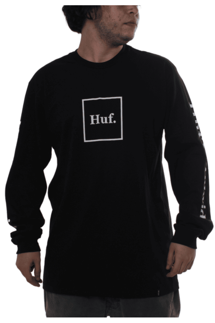 Camiseta Huf Domestic Box Manga Longa