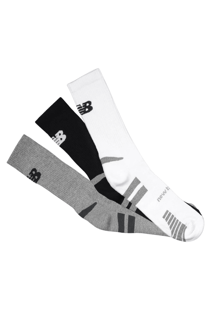 Kit 3 Meias New Balance Cano Alto